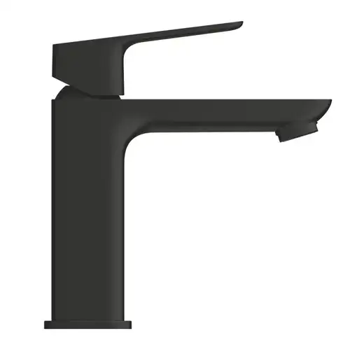 Смеситель раковины черный матовый размер M Grohe Cubeo 1017552430 - almatherm.kz