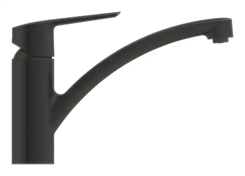 Смеситель кухни с низким изливом черный Grohe Start 324412432 - almatherm.kz