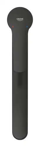 Смеситель кухни с низким изливом черный Grohe Start 324412432 - almatherm.kz