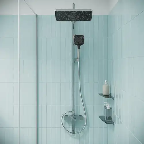 Душевая система с тропическим душем PARSB3Fi06 Parker, IDDIS - almatherm.kz