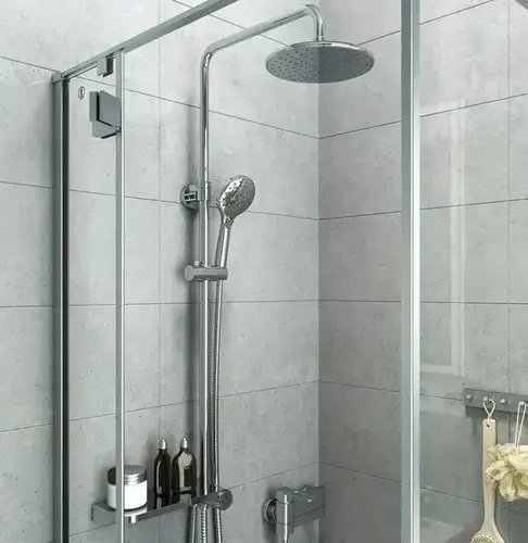 Душевой гарнитур с тропической лейкой Iddis Ray RAYSB3Fi76 - almatherm.kz