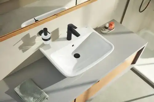 Смеситель раковины черный Grohe EuroSmart Cosmopolitan 233222433 - almatherm.kz