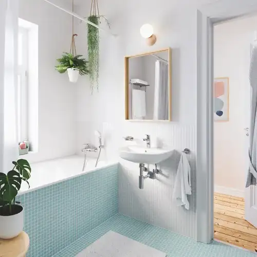 Смеситель раковины с донным клапаном Grohe BauEdge 23328001 - almatherm.kz