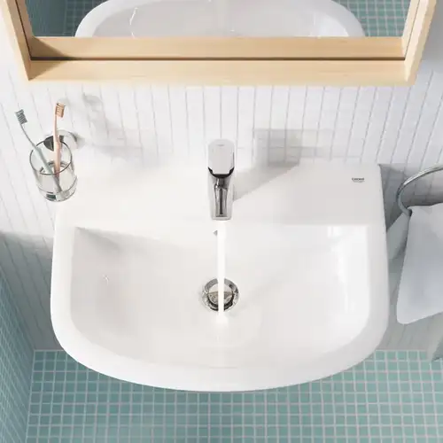 Смеситель раковины с донным клапаном Grohe BauEdge 23328001 - almatherm.kz