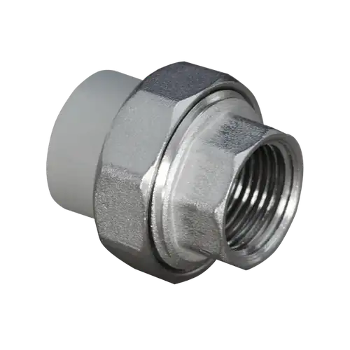 Муфта разъемная ППР НР серый 32x1/2" Jakko - almatherm.kz