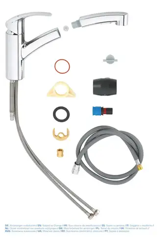 Смеситель кухни Grohe Eurosmart 30305000 - almatherm.kz