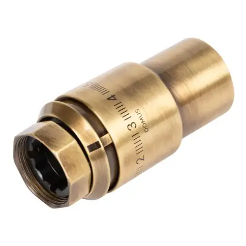 Термоголовка жидкостная Royal Thermo Design PRO М30х1,5 (бронза) - almatherm.kz