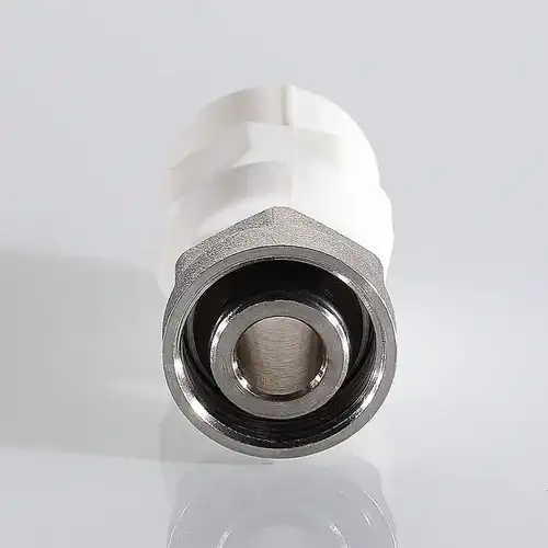 Адаптер ППР с накидной гайкой для перехода на евроконус 20x3/4EK Valtec - almatherm.kz