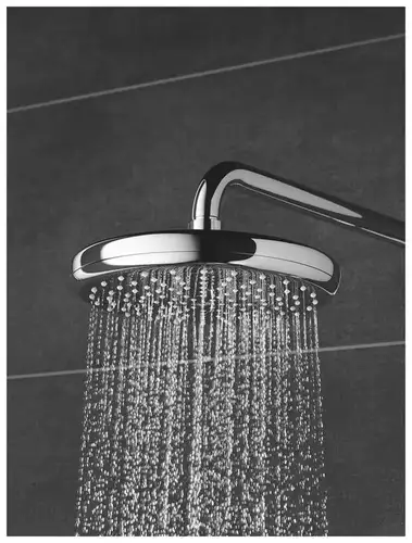 Верхний душ с душевым кронштейном 286 мм 26412000 Tempesta 210 GROHE - almatherm.kz