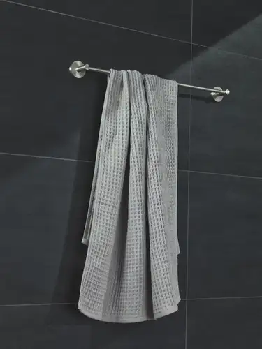 Полотенцедержатель широкий 600 мм суперсталь Grohe Essentials 40366DC1 - almatherm.kz