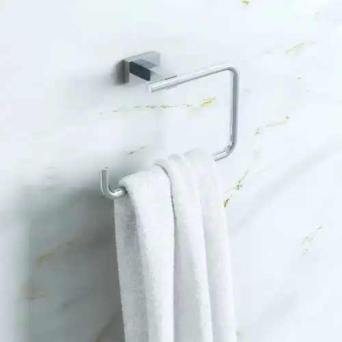 Полотенцедержатель кольцо хром Grohe Essentials Cube 40510001 - almatherm.kz
