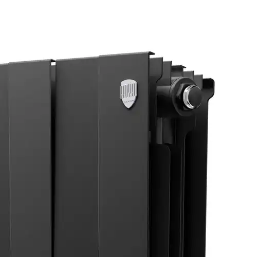 Радиатор биметаллический 500x100 (10 секций) PianoForte Noir Sable Royal Thermo - almatherm.kz
