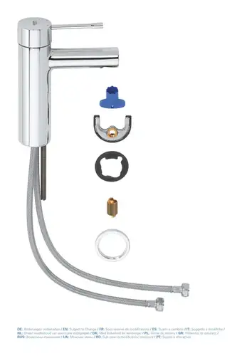 Смеситель раковины Grohe Essence+ 34294001 - almatherm.kz