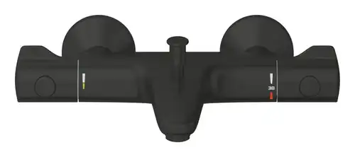 Смеситель ванны с термостатом черный Grohe Grohtherm 800 1022032430 - almatherm.kz