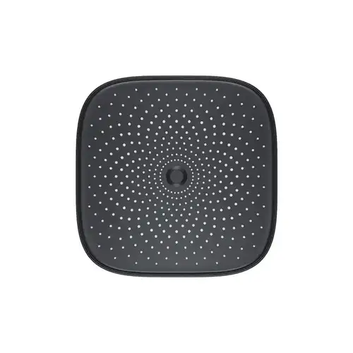 Лейка тропического душа квадрат черная матовая Iddis SpaHome SPA26BSI64 - almatherm.kz
