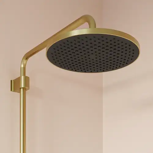 Душевая система золото матовый Iddis Aiger AIGMG3Fi06 - almatherm.kz