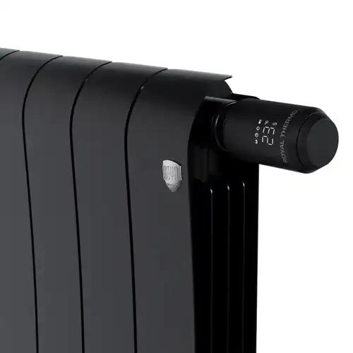 Термоголовка жидкостная электронная M30х1,5 Royal Thermo черный Smart Heat 2.0 - almatherm.kz