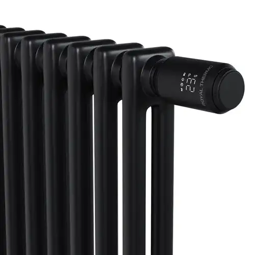 Термоголовка жидкостная электронная M30х1,5 Royal Thermo черный Smart Heat 2.0 - almatherm.kz