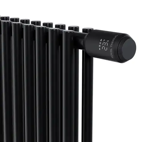Термоголовка жидкостная электронная M30х1,5 Royal Thermo черный Smart Heat 2.0 - almatherm.kz