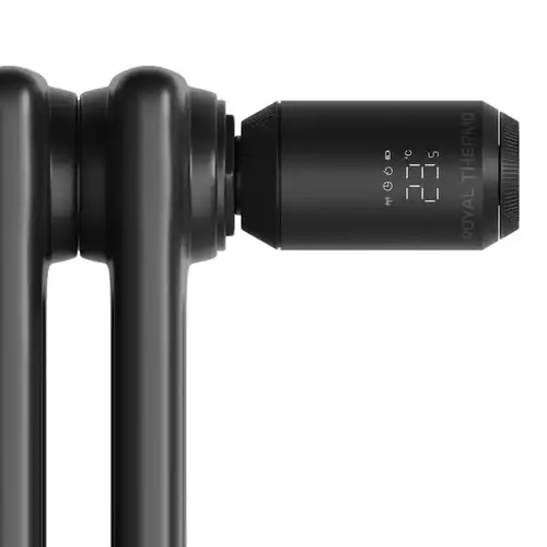 Термоголовка жидкостная электронная M30х1,5 Royal Thermo черный Smart Heat 2.0 - almatherm.kz