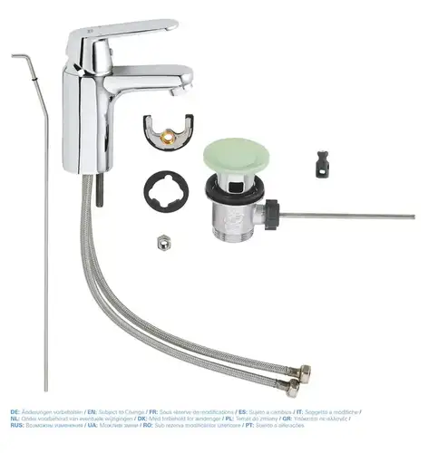 Смеситель раковины Grohe Eurosmart Cosmopolitan 32825000 - almatherm.kz