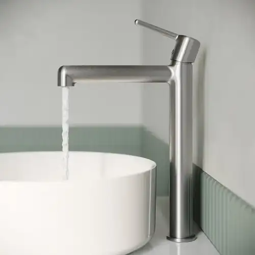 Смеситель раковины настольный Iddis Aiger AIGBC01i01 - almatherm.kz