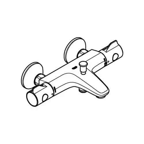 Смеситель ванны с термостатом Grohe Grohtherm 800 34576000 - almatherm.kz