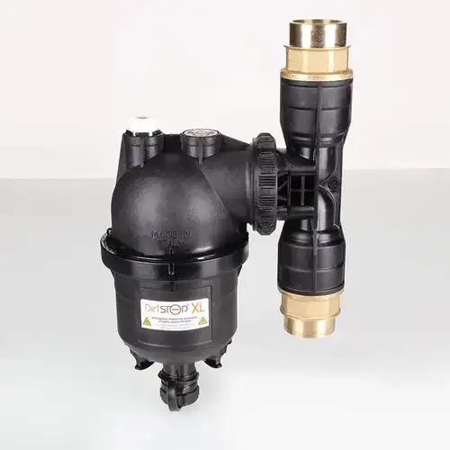 Фильтр-дешламатор с пластиковым корпусом 1" Valtec - almatherm.kz
