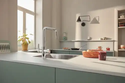 Смеситель кухни Grohe Blue Pure Eurosmart 30584000 - almatherm.kz