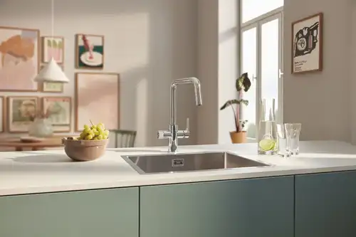 Смеситель кухни Grohe Blue Pure Eurosmart 30584000 - almatherm.kz