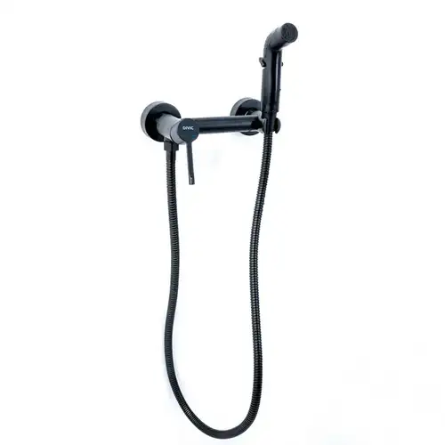 Смеситель гигиенический черный Divic DV 22-21-PD-AD - almatherm.kz