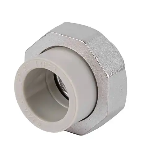 Муфта разъемная ППР ВР серый 40x1 1/2" Jakko - almatherm.kz