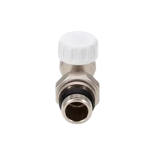 Aqualink тығыздағышпен тікелей 1/2" радиаторды өшіру клапаны - almatherm.kz