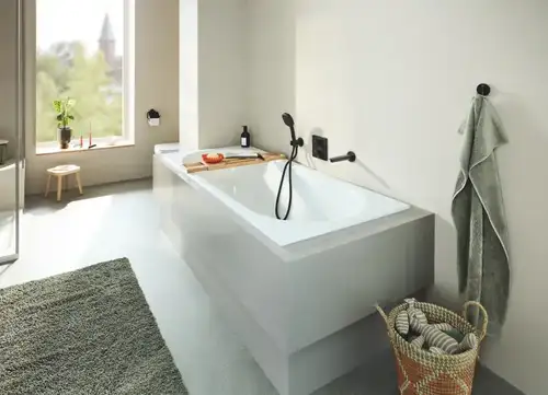 Подключение для душевого шланга черный Grohe Tempesta 286282431 - almatherm.kz