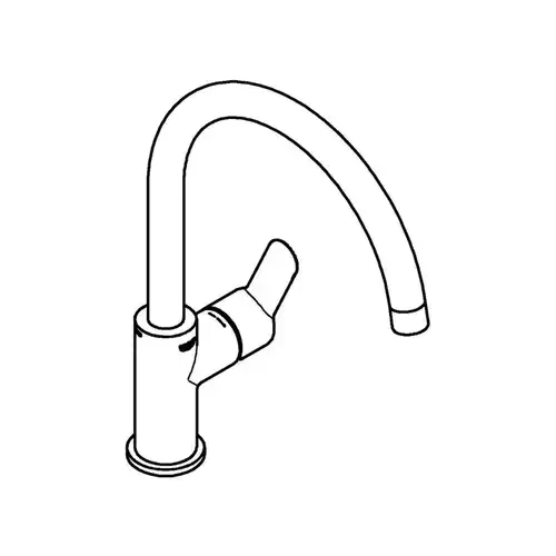 Смеситель кухни Grohe BauEdge 31367000 - almatherm.kz