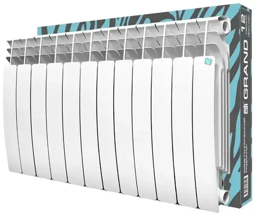 Радиатор биметаллический 500x100 (1 секция) STI GRAND - almatherm.kz