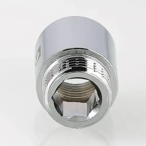 Удлинитель никель хромированный 15x1/2" Valtec - almatherm.kz
