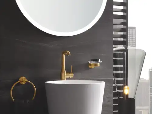 Держатель холодный рассвет матовый Grohe Essentials 40369GN1 - almatherm.kz