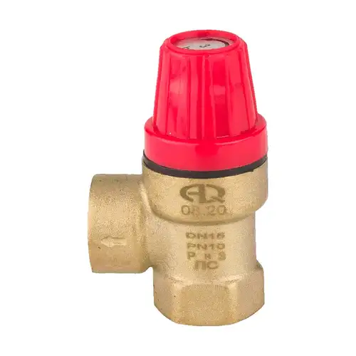 Клапан предохранительный 6 бар 1/2" Aqualink - almatherm.kz