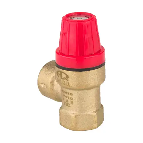 Клапан предохранительный 6 бар 1/2" Aqualink - almatherm.kz