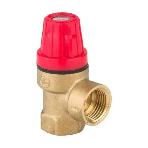 Клапан предохранительный 6 бар 1/2" Aqualink - almatherm.kz