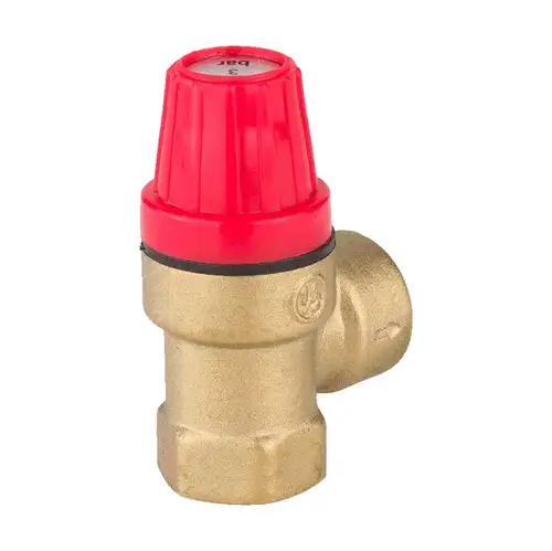 Клапан предохранительный 6 бар 1/2" Aqualink - almatherm.kz