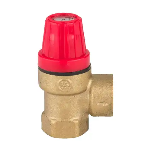 Клапан предохранительный 6 бар 1/2" Aqualink - almatherm.kz
