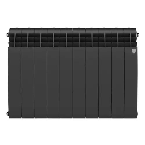Радиатор биметаллический 500x80 (10 секций) BiLiner Noir Sable Royal Thermo - almatherm.kz