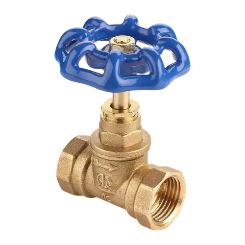 Клапан запорный латунь ВР-ВР 1" х/в Aqualink - almatherm.kz