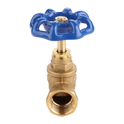Клапан запорный латунь ВР-ВР 1" х/в Aqualink - almatherm.kz