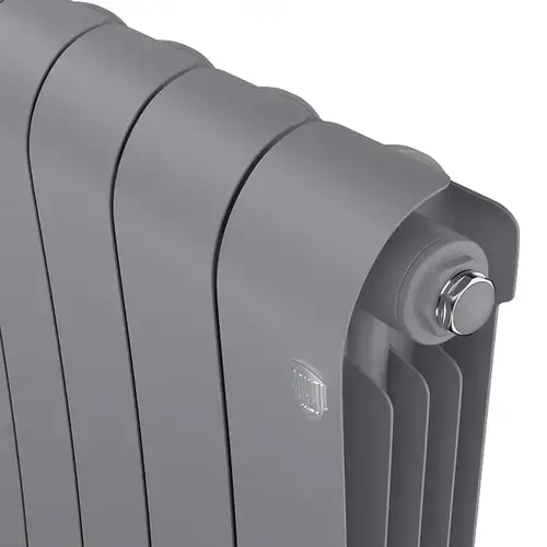 Радиатор биметаллический 500x90 (1 секция) Infinity Silver Satin Royal Thermo Радиатор биметаллический 500x90 (1 секция) Infinity Silver Satin Royal Thermo - almatherm.kz