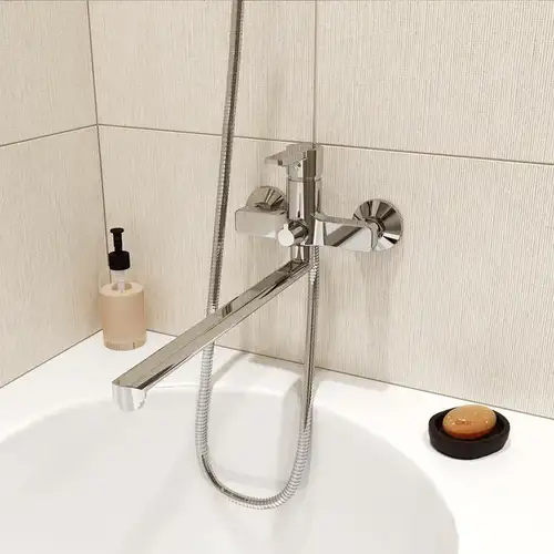 Смеситель ванны Iddis Sena SENSBL2i10WA - almatherm.kz