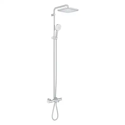 Душевая система с термостатом Grohe Tempesta System 250 Cube 26691001 - almatherm.kz
