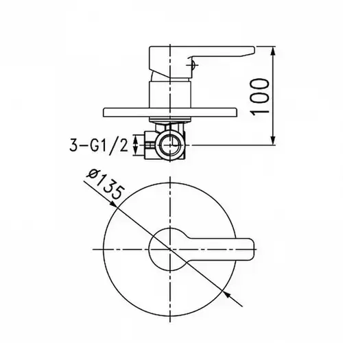 Смеситель душа Iddis Sena SENSB00i66 - almatherm.kz